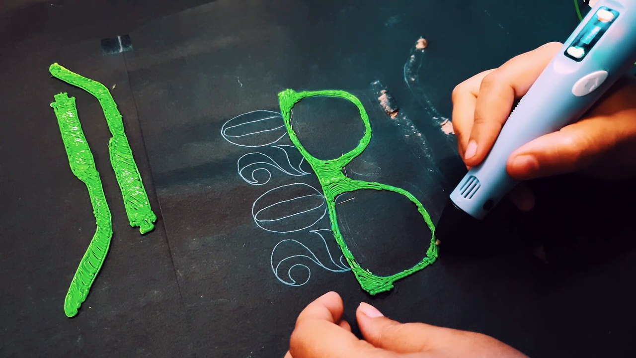 3D Pen | How to draw 3D design using a 3D pen