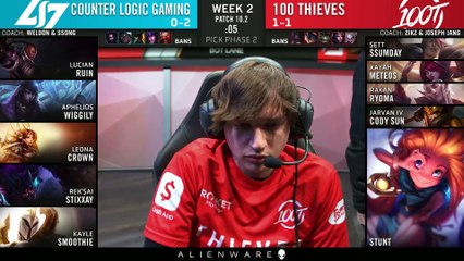 LCS Highlights ALL GAMES Week 2 Day 1 Spring 2020