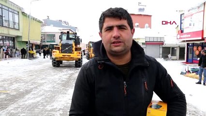 Muş doğu'da kar esaretinden kurtulma mücadelesi