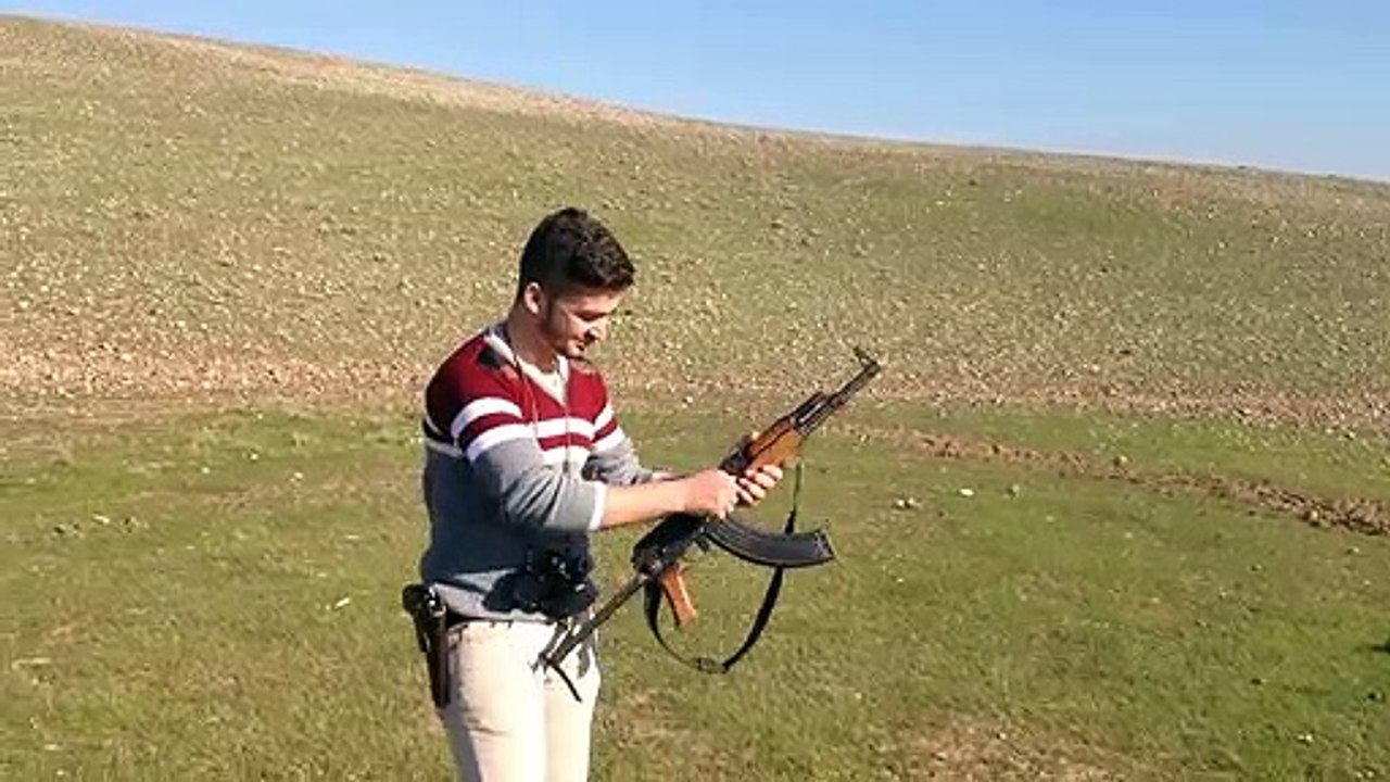 كلاشنكوف فارس kalashan kope firing