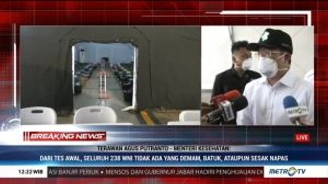 Menkes: Pemerintah Akan Jamin Keamanan dan Kenyamanan WNI di Natuna