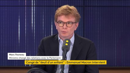 Congé après la perte d'un enfant : "Reconnaissons qu'il y a eu une erreur, ce n'est pas la peine de tourner autour du pot"