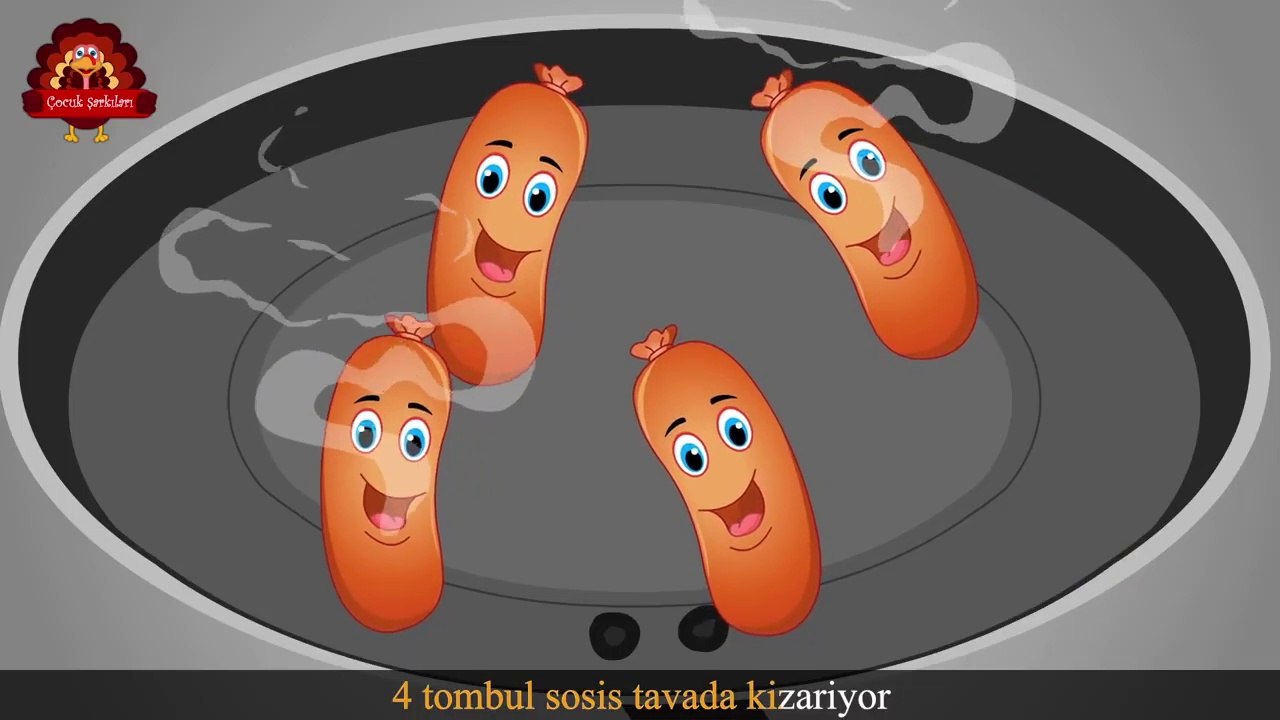10 tombul sosis - çocuk şarkıları - sosis şarkısı - Yeni Bebek şarkıları 2020