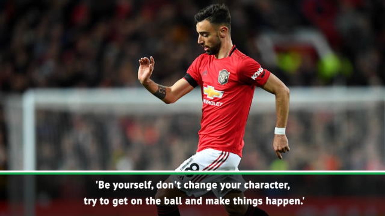 Solskjaer wants Fernandes to 'express himself' at Man United