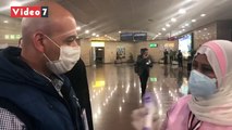 أول تجربة حية للكشف عن فيروس كورونا بمطار القاهرة