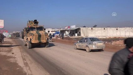 TSK, Serakib ilçesine askeri konvoy göndermeye devam ediyor