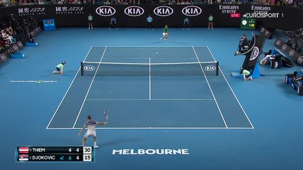 Deux avertissements, break concédé et embrouille avec l'arbitre : Le moment où Djokovic a craqué