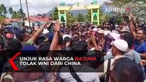 Protes Warga Natuna Terkait Penolakan WNI dari China Masih Berlanjut