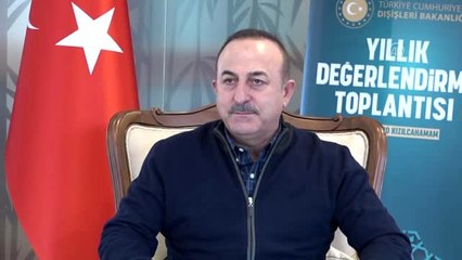Çavuşoğlu: "(Kanal İstanbul) Montrö'nün ortadan kalkması tartışılmazken, bu açıklama siyasi saikle...