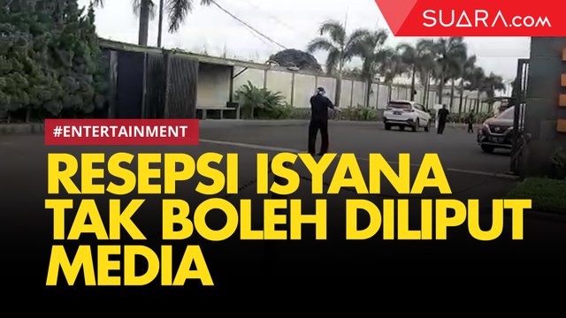 Resepsi Isyana Sarasvati dan Rayhan Maditra Tak Boleh Diliput Media
