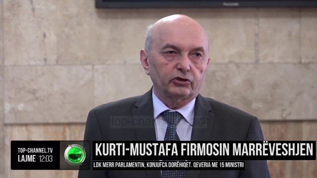 Kurti-Mustafa firmosin marrëveshjen/LDK merr Parlamentin, Konjufca dorëhiqet. Qeveria me 15 ministri