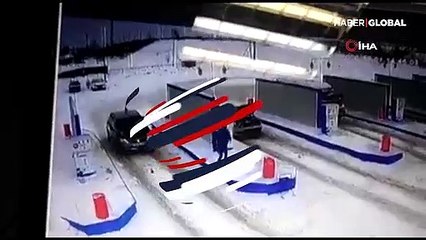 LPG dolumu sırasında havaya uçtu