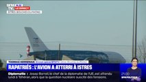 Le deuxième avion de rapatriés français est arrivé à Istres