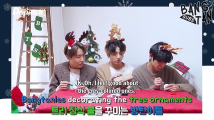 [ENG] 191225 “Prepare for a fun time! HopeKkookTae Holiday” Ball decorating ver. (방탄소년단 : BTS)