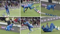 India vs New Zealand 5th T20I : Sanju Samson Mind-blowing Fielding Effort