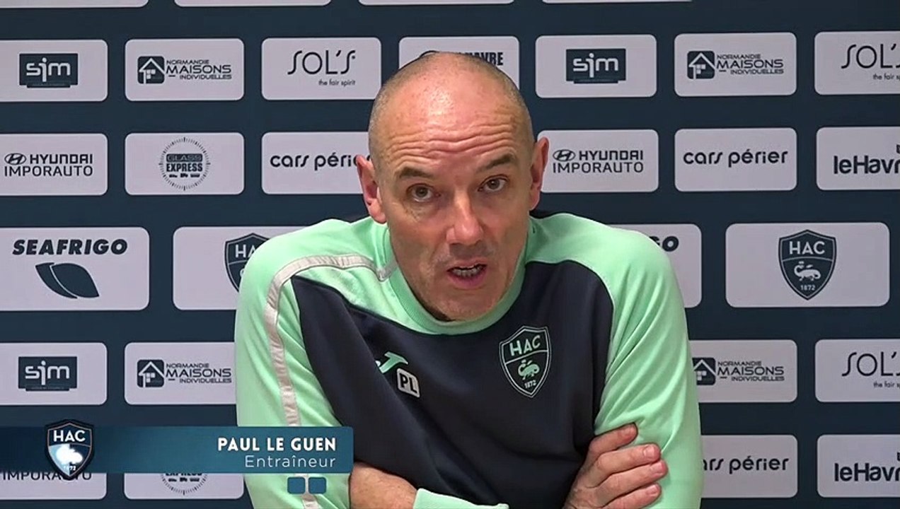 Avant Grenoble - HAC, interview de Paul Le Guen