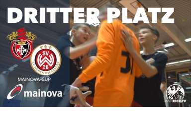 Download Video: SG Wehrheim Pfaffenwiesbach schafft es aufs Treppchen | SG Wehrheim Pfaffenwiesbach U14 – SV Wehen Wiesbaden U14 (Spiel um Platz 3, Mainova Cup) | Präsentiert von Mainova