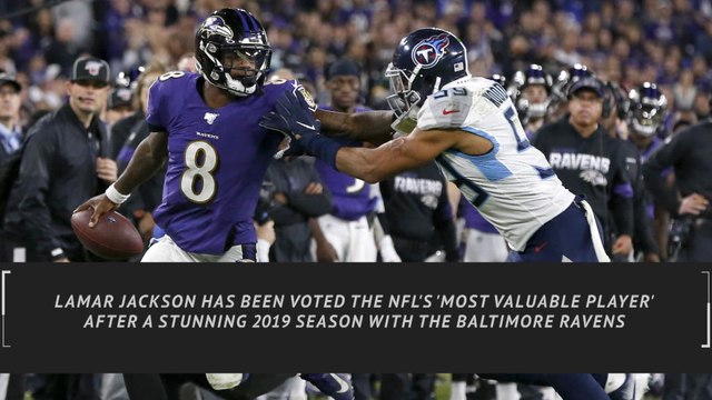 The stats behind MVP Lamar Jackson's NFL season