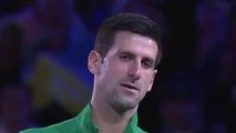 Tennis - Novak Djokovic pays tribute to Kobe Bryant after winning the Australian Open