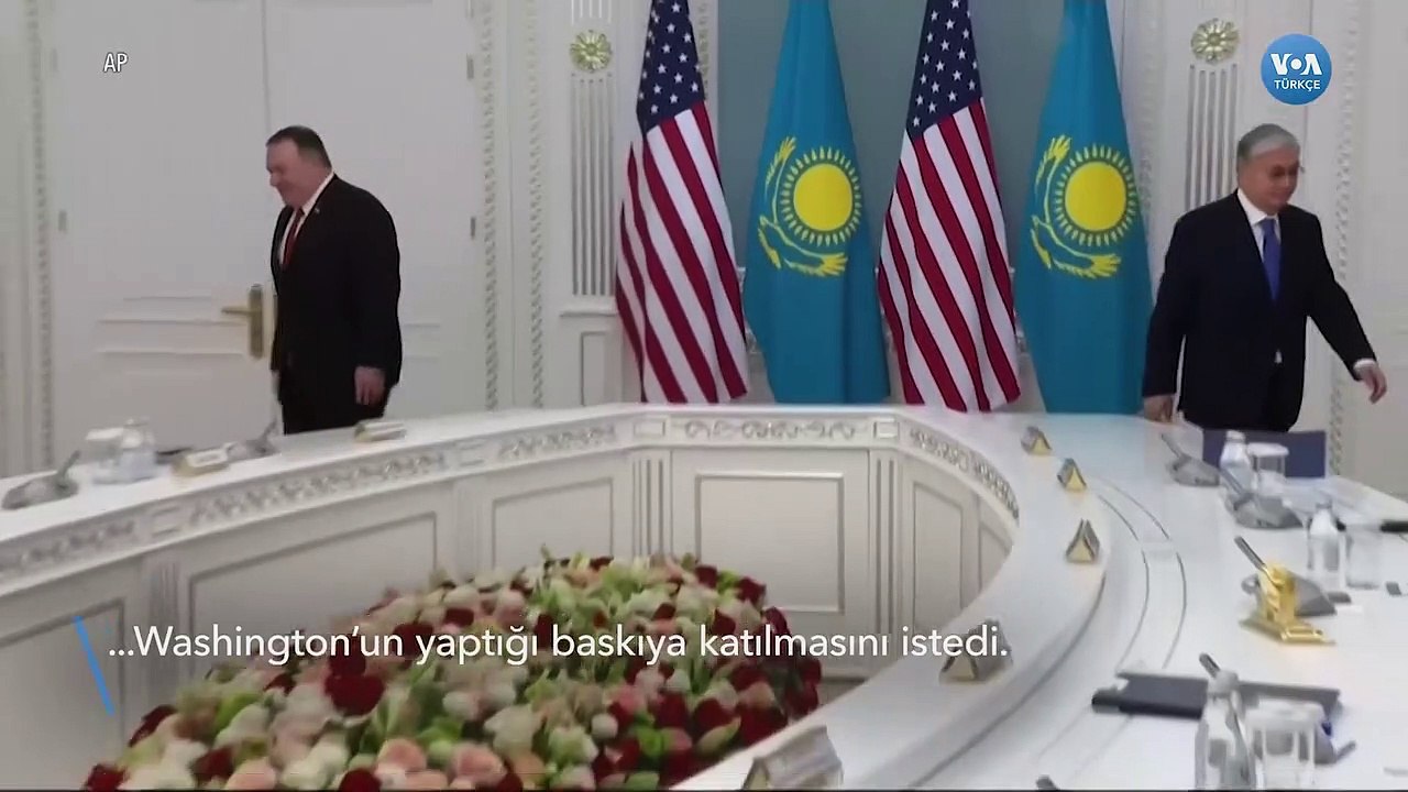 Pompeo’dan Kazakistan’a ‘Uygur’ Çağrısı