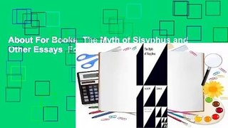 About For Books  The Myth of Sisyphus and Other Essays  For Online