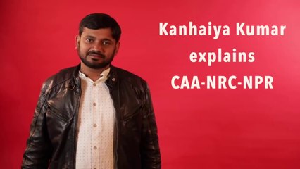 Скачать видео: Kanhaiya Kumar explains CAA-NRC-NPR | कन्हैया कुमार से समझिये CAA-NRC- NPR का पूरा सच