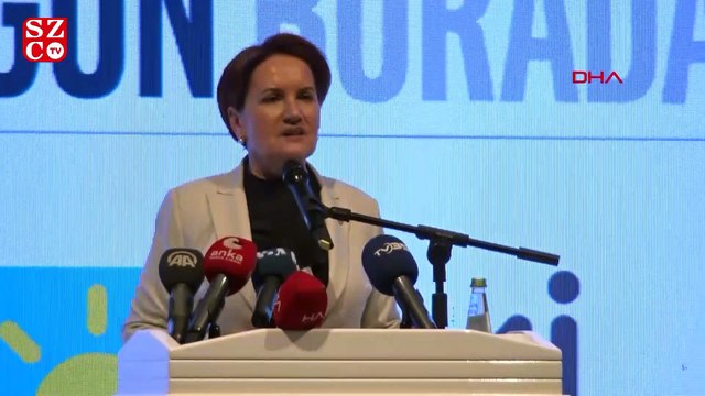Akşener 'Çok büyük bir görevimiz var!'