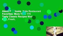 About For Books  Keto Restaurant Favorites: More Than 175 Tasty Classic Recipes Made Fast, Fresh,