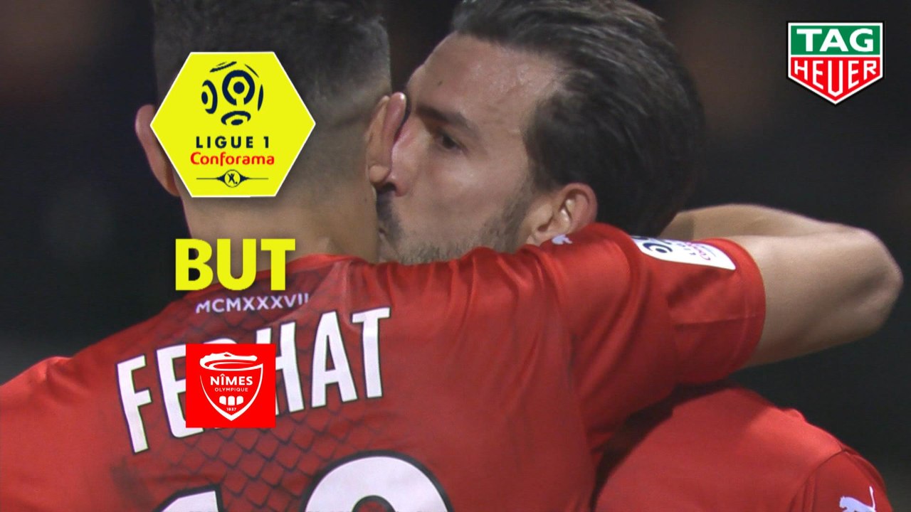 But Pablo MARTINEZ (79ème) / Nîmes Olympique - AS Monaco - (3-1) - (NIMES-ASM) / 2019-20