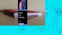 [Read] Vanders Renal Physiology (Lange Medical Books)  For Online