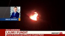 Report TV -Shpërthen bombola e gazit në një pallat në Shkodër