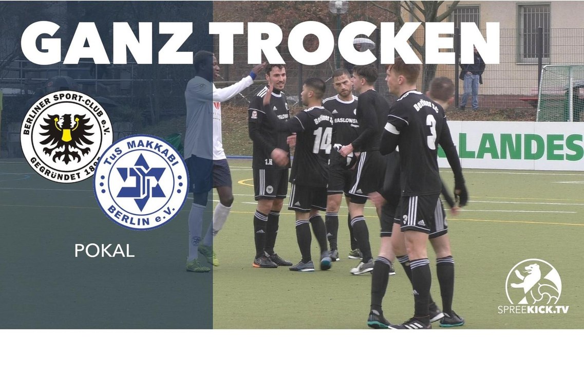 Kaschas Elfer-Doppelpack bringt BSC ins Halbfinale | Berliner SC - TuS Makkabi (Landespokal)