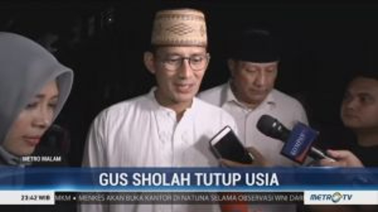 Sejumlah Tokoh Nasional Sampaikan Duka Cita Atas Meninggalnya Gus Sholah