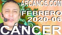 CANCER ENERO 2020 ARCANOS.COM - Horóscopo 2 al 8 de febrero de 2020 - Semana 06