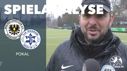 Spielanalyse | Berliner SC - TUS Makkabi (Viertelfinale, Pokal)