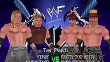 WWF No Mercy 2.0 Mod Matches Edge & Christian vs Too Cool
