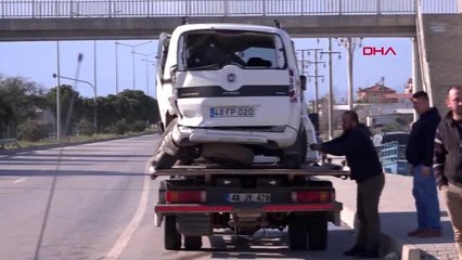 Muğla fethiye'de trafik kazası 1 ölü, 1 yaralı