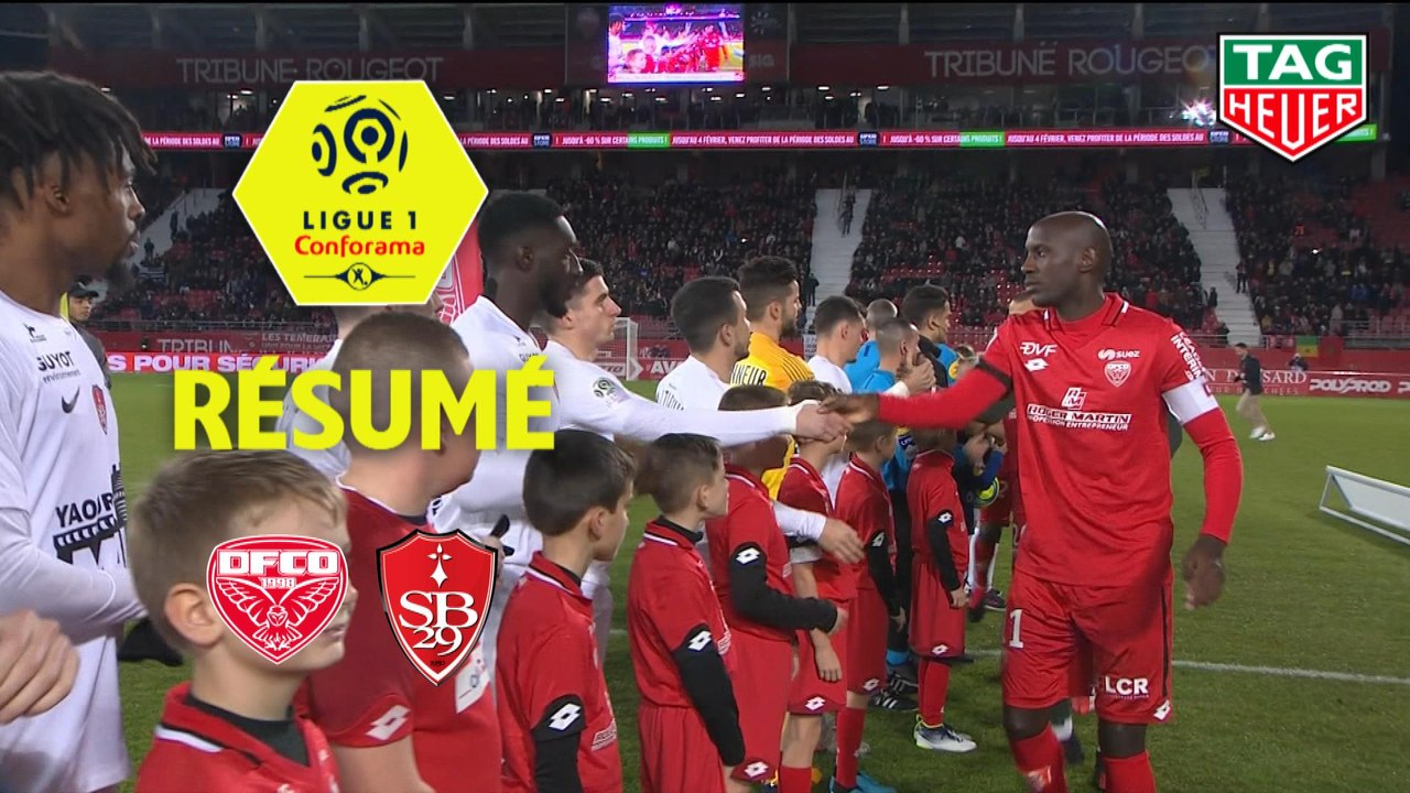Dijon FCO - Stade Brestois 29 (3-0)  - Résumé - (DFCO-BREST) / 2019-20