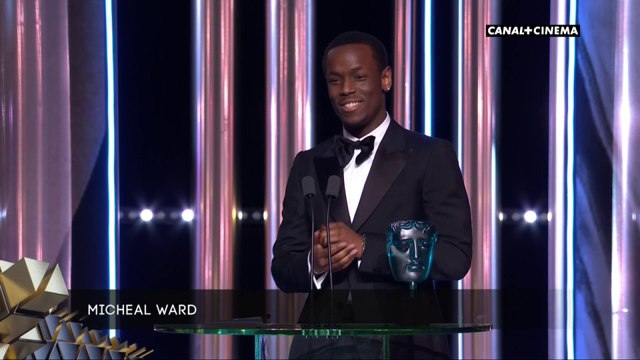 Micheal Ward, prix du meilleur espoir - BAFTAs 2020