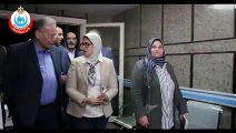 وزيرة الصحة تؤكد جاهزية مستشفى الإخلاء والعيادات بمناطق الحجر الصحى