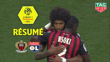 OGC Nice - Olympique Lyonnais (2-1)  - Résumé - (OGCN-OL) / 2019-20