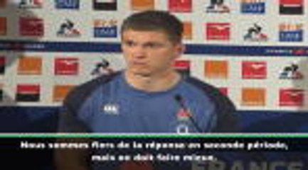 1e j. - Farrell : ''Les Français ont eu des gros temps forts''