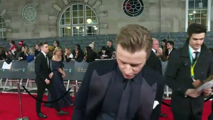 BAFTAs: Jack Lowden - "You need a lot of luck!"