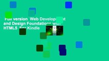 Full version  Web Development and Design Foundations with HTML5  For Kindle