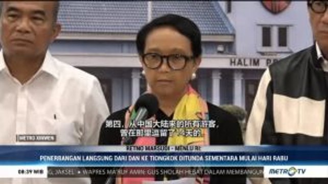 Kebijakan Bebas Visa Bagi Turis Tiongkok Dihentikan Sementara