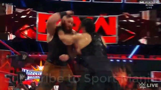 OMG Roman Reigns Destroys Both Braun Strowman