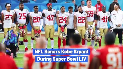NFL Honors Kobe Bryant During Super Bowl LIV