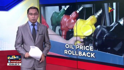 Price rollback, ipapatupad ng ilang kumpanya ng langis