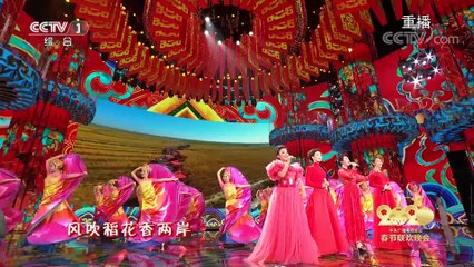 [2020央视春晚]歌舞《我的祖国》演唱郭兰英金婷婷褚海辰云朵阿鲁阿卓芭蕾中国残疾人艺术团完整版