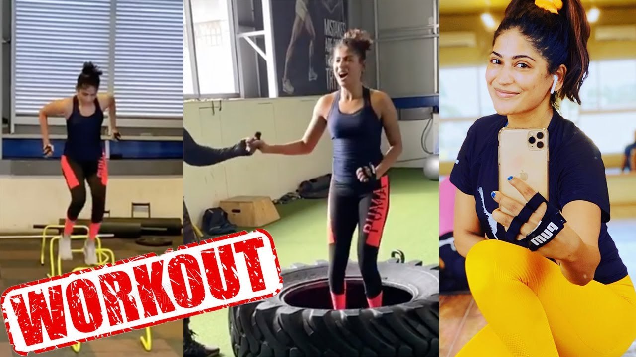 Actress vijayaLakshmi Gym workout | Nilan | Boldsky Tamil